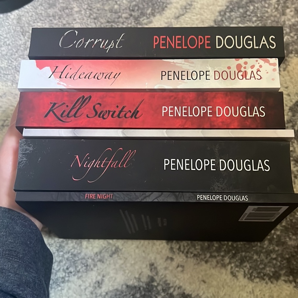 Devils night series by penelope douglas (rare out of print covers)